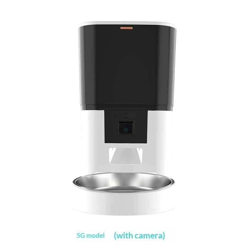 Smart Automatic Pet Feeder with HD Camera β WiFi App-Controlled Dog & Cat Food Dispenser with Two-Way Audio & Video Monitoring