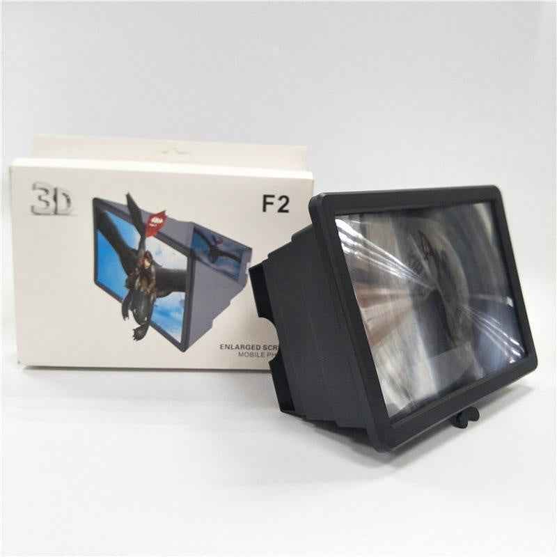 Mobile Phone Screen Magnifier β 3D HD Amplifier Stand for Movies, Videos & Eye Strain Relief | No Electricity Needed