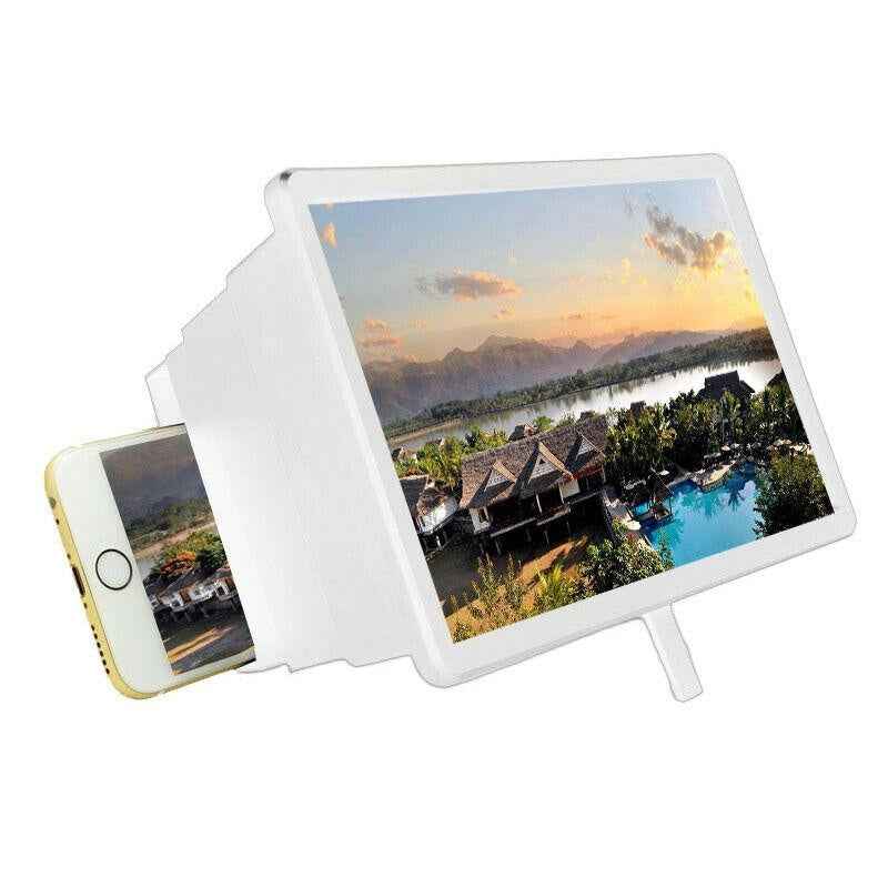 Mobile Phone Screen Magnifier β 3D HD Amplifier Stand for Movies, Videos & Eye Strain Relief | No Electricity Needed