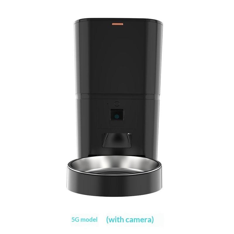 Smart Automatic Pet Feeder with HD Camera β WiFi App-Controlled Dog & Cat Food Dispenser with Two-Way Audio & Video Monitoring