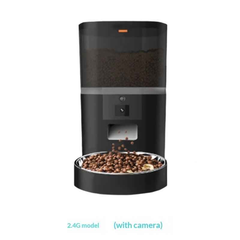 Smart Automatic Pet Feeder with HD Camera β WiFi App-Controlled Dog & Cat Food Dispenser with Two-Way Audio & Video Monitoring