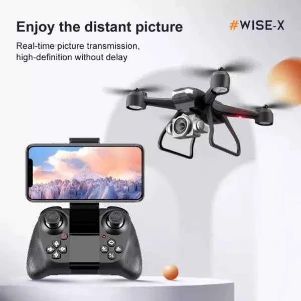 6K HD Dual Camera Drone for Adults & Beginners โ WiFi FPV RC Quadcopter with 2 Batteries & Foldable Design