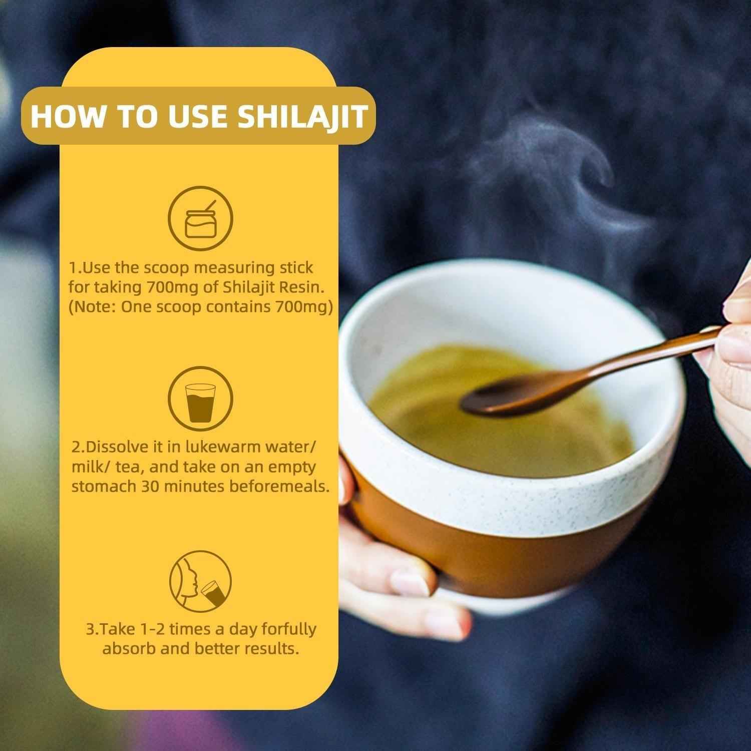 Pure Himalayan Shilajit Gummies with Ashwagandha & Gokshura — Natural Energy, Testosterone & Stress Relief for Men & Women | 60 Chewables Edible Supplement