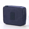 Waterproof Travel Makeup Bag — Large Capacity Cosmetic Organizer with Multi-Pocket Divider for Women