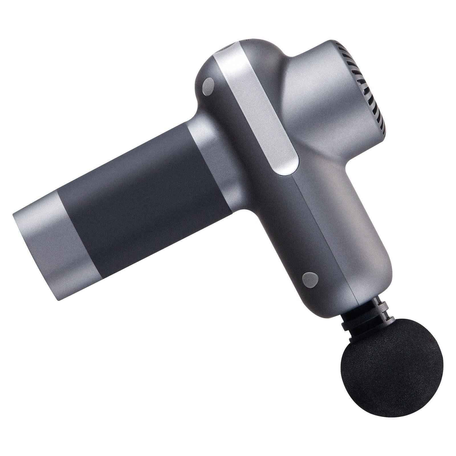 Deep Tissue Percussion Massage Gun — Quiet Handheld Fascia Gun for Muscle Recovery, Back Pain, Sciatica & Sports Relief | 5 Speeds, 6 Heads & Long Battery Life