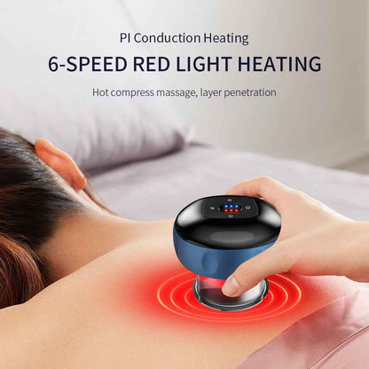 Electric Vacuum Cupping Massager — Anti-Cellulite Body Therapy Device with Guasha Scraping & Fat Burning for Slimming