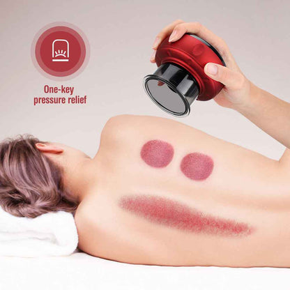 Electric Vacuum Cupping Massager — Anti-Cellulite Body Therapy Device with Guasha Scraping & Fat Burning for Slimming