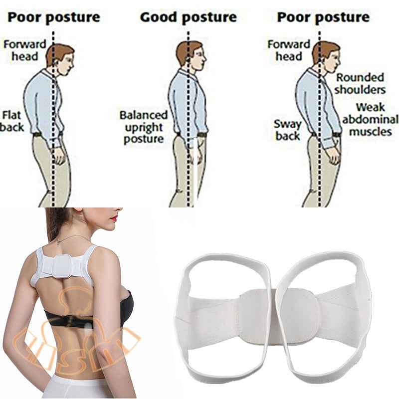 Posture Corrector Back Brace — Adjustable Hunchback & Spine Support Belt for Men & Women