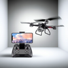 6K HD Dual Camera Drone for Adults & Beginners — WiFi FPV RC Quadcopter with 2 Batteries & Foldable Design
