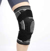 Silicone Knee Brace for Running & Gym — Anti-Slip Knee Compression Sleeve for Joint Pain, Arthritis & Meniscus Support | Breathable Sports Knee Pad for Men & Women