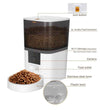 Smart Automatic Pet Feeder with HD Camera — WiFi App-Controlled Dog & Cat Food Dispenser with Two-Way Audio & Video Monitoring