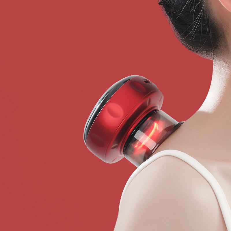Electric Vacuum Cupping Massager — Anti-Cellulite Body Therapy Device with Guasha Scraping & Fat Burning for Slimming